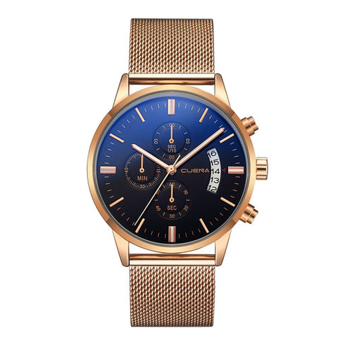 Fashion Steel Quartz Watch