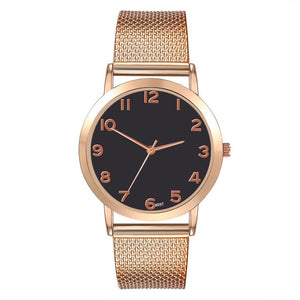 Luxury Fashion Women Steel Watch