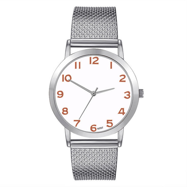 Luxury Fashion Women Steel Watch