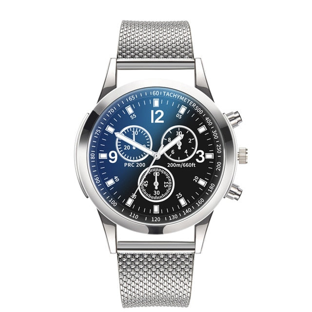 Luxury Steel Quartz Watch